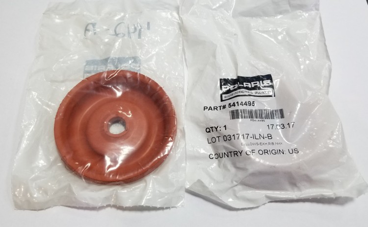 5414495 Мембрана клапана выпускного Polaris BELLOWS-EXH,RIB,NMX 5410000 5412056 5412147 5412379 5412399 5412733  