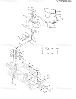 415041100 MX Z 800 HO Renegade & Renegade X 2005 Рулевая система - Втулка уплотнительная