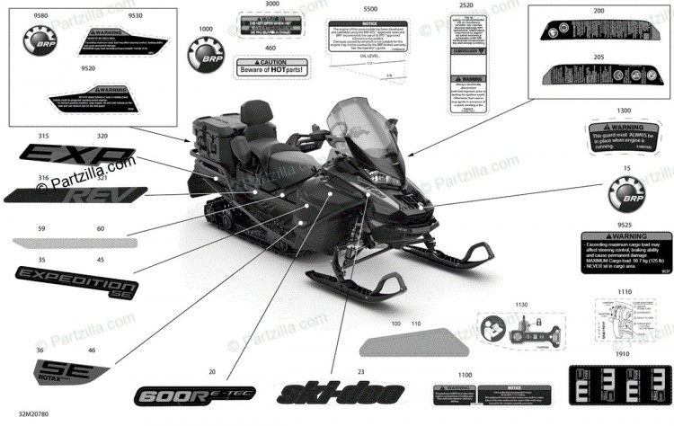 516009493 Предупреждающая этикетка