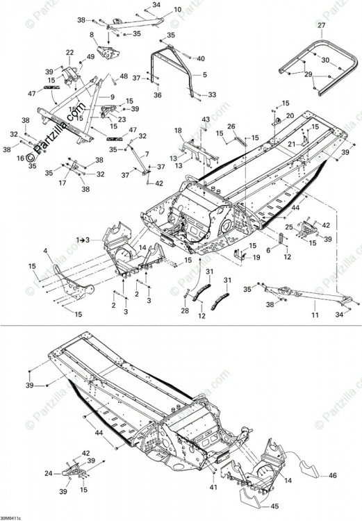 518324505 SUPP.GUIDON SOU*HANDLE SUPPORT WELD.  Кронштейн