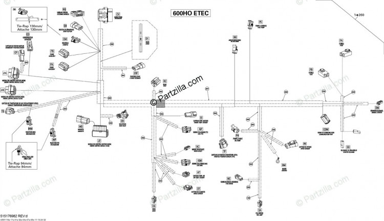 278002521 Женский терминальный корпус, 3 CIRCUITS