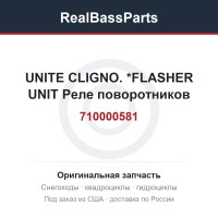 710000581 UNITE CLIGNO.  *FLASHER UNIT  Реле поворотников
