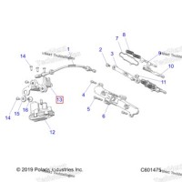 5142973 Опора привод EV обработанный