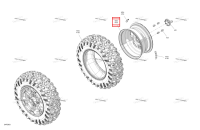 Глубокий чёрный обод 14 дюйм × 6,5 Can-Am Outlander 4x4 XT 1000R (2025) (705403769)