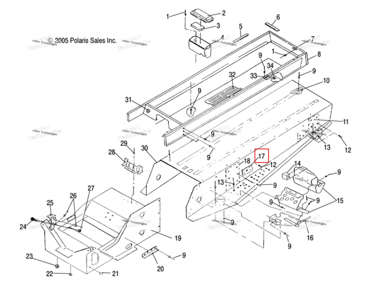 Discontinued Polaris Widetrak LX (2006) (5211220-067)