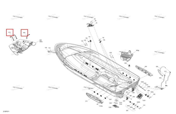 Ремень Sea-Doo RXP 325 X (2026) (269502417)