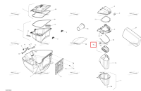 REMOVABLE CASE в сборе Sea-Doo RXT (2016) (291002814)