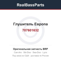 707601632 Глушитель Европа