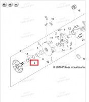 Подшипник обгонный Polaris RZR 1000 Turbo 3514890