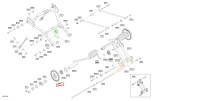 503197212 Ролик каток 165 MM задней подвески для снегоходов Ski-Doo Expedition SWT G5, Wheel Idler 165 MM