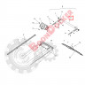 5336318 Трубка заднего бампера карбон для снегоходов Polaris RMK/PRO RMK/AXYS PRO-RMK 5339046-067/5336406-458