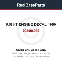 704906039 RIGHT ENGINE DECAL 1000