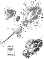 Torx винт фланцевый M8 × 45 Can-Am Maverick MAX Turbo RR XRS Smart Shock (2024) (420940077)