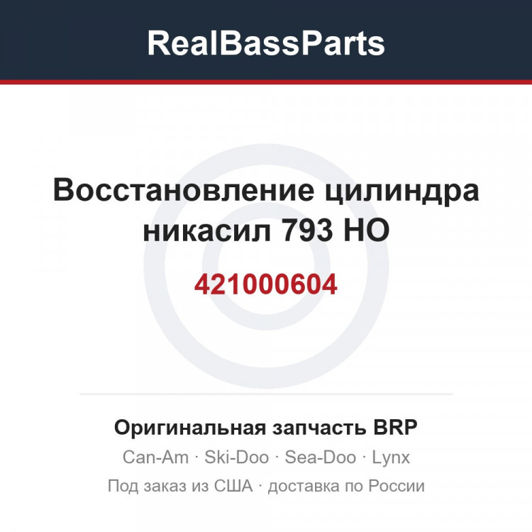 421000604 Восстановление цилиндра никасил 793 HO