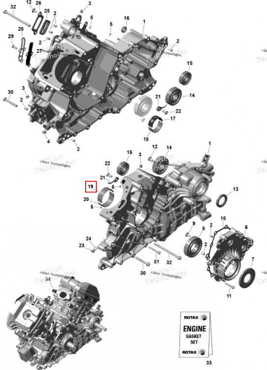Подшипник втулка Can-Am Outlander 4x4 XT 1000R (2025) (420233372)