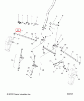 7061166 Наконечник рулевой тяги Polaris