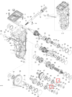 Вал Ski-Doo Skandic WT 600 (2009) (M619230001)