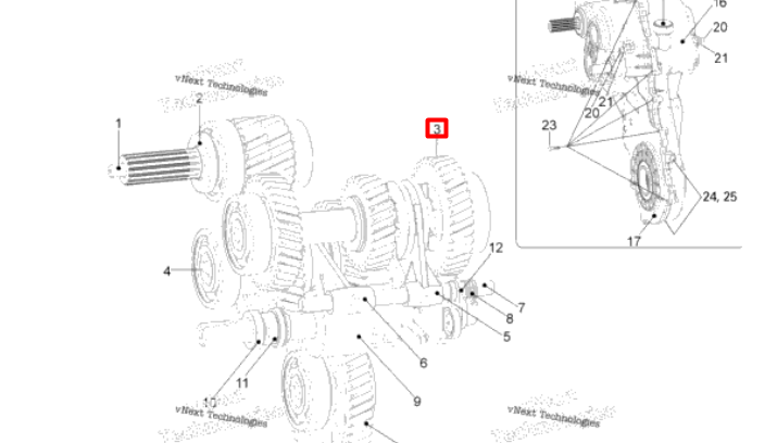 619230062 Вал Ski-Doo 619230045 