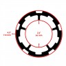 3234407 Пластина сепаратора Caltric для Polaris RZR Sportsman 900/850/800/700/550 AP-P-RZR