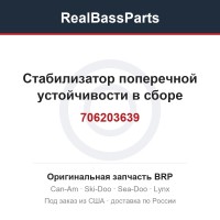 706203639 Стабилизатор поперечной устойчивости в сборе