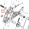 1333255 Крышка кронштейн КПП цепь для снегоходов Polaris AXYS PRO RMK 800/850 2016-2021" 1333255