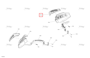 Правый крышка Ski-Doo 517308201