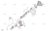 Воздушный коробка включает 10 to 10 b Can-Am Commander 1000R EFI DPS (2022) (707801034)