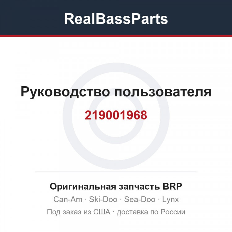 219001968 Руководство пользователя