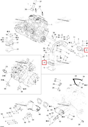 Резиновая опора Sea-Doo 270000666