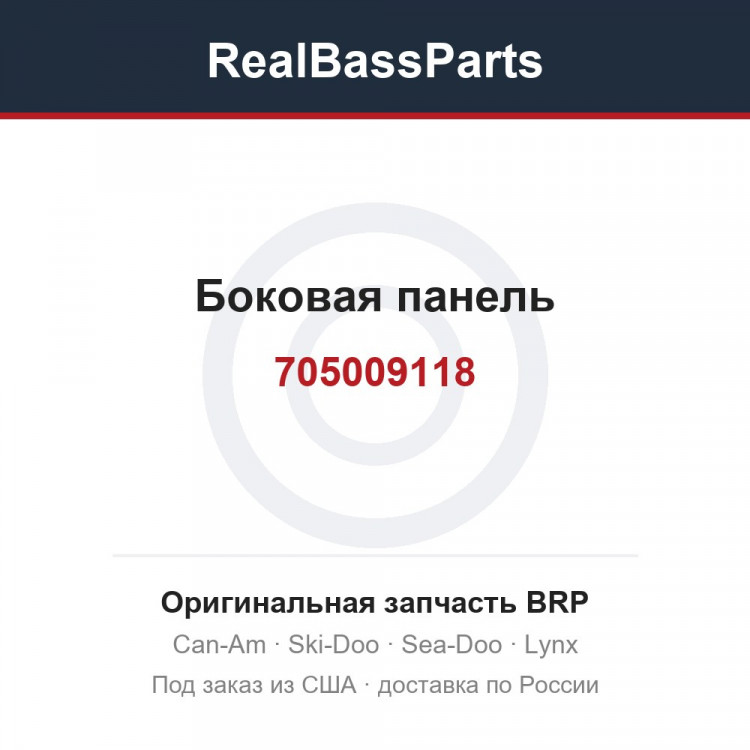 705009118 Боковая панель