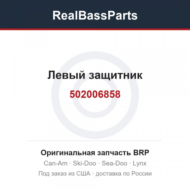 502006858 Левый защитник