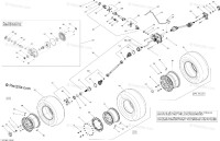 705501814 Rim Rear  Commander XT Black 14"