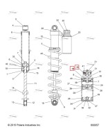 Шариковый D TENT 10 Polaris 800 AXYS Pro RMK LE 155 (2017) (1800127)