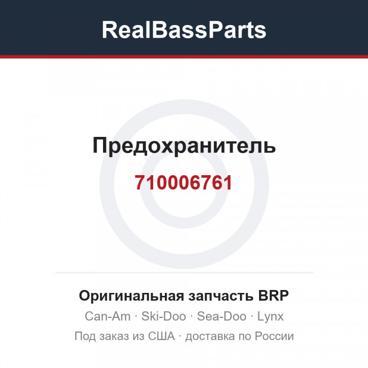 710006761 Предохранитель