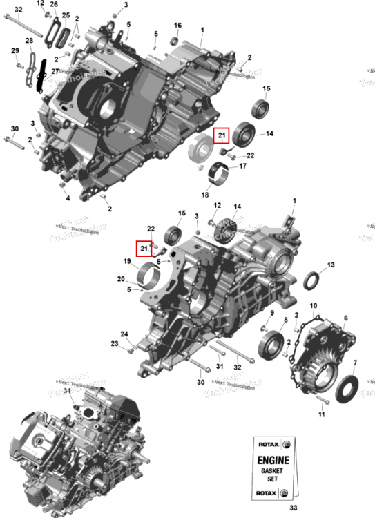 Масляный Spray форсунка Can-Am Outlander 4x4 XT 1000R (2025) (420956856)