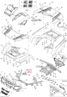 Правый анкер пластина Can-Am Outlander MAX 800 XT (2008) (705000693)