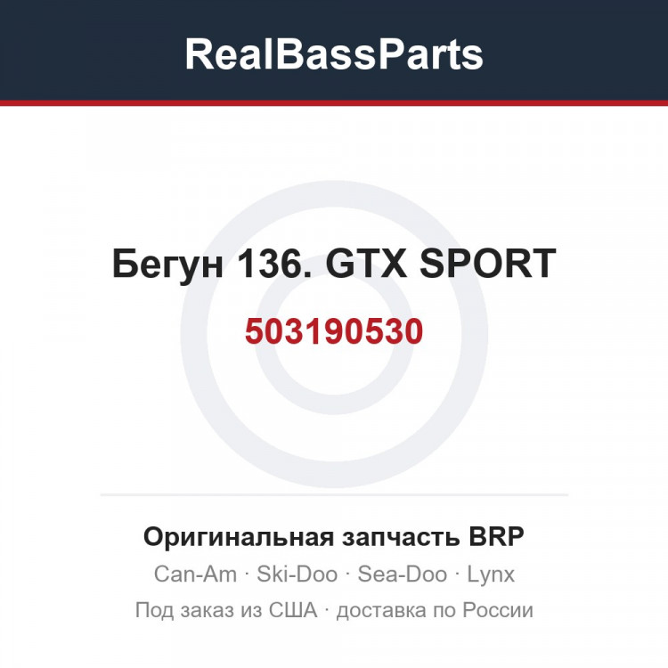 503190530 Бегун 136. GTX SPORT