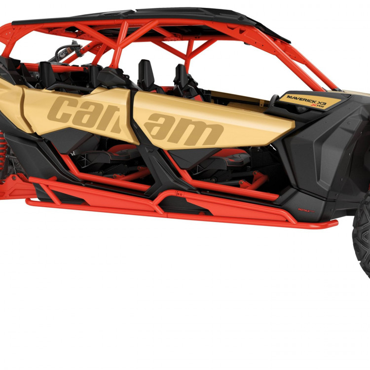 715003888 Рок-слайдеры красные can-am maverick X3