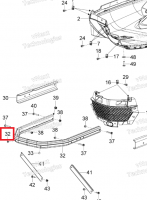 Бампер REVXU Ski-Doo BUMPER 502007381