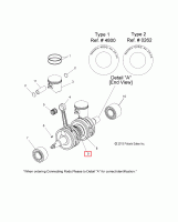 5138548 Шестерня привода маслонасоса Polaris GEAR-PUMP DRIVE 10 START 3090254 5133689 