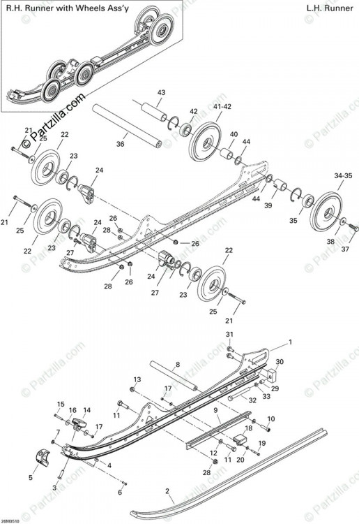 503190741 BUTEE DE RAIL  *STOPPER RAIL  стопор