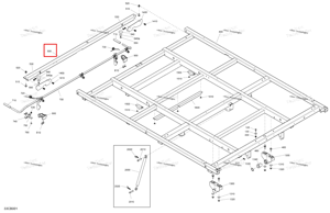 Передний Square трубка Can-Am 708303709