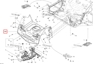S блок Ski-Doo 518326752