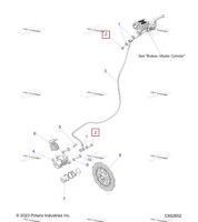2208430 K банджо болт M10 X1 25 98 38092 1 болт на комплект
