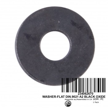 234062670 WASHER-FLAT DIN.9021 A2 Шайба (М6)