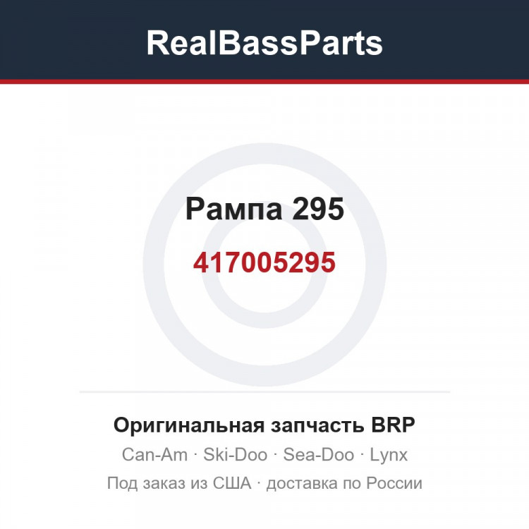 417005295 Рампа 295