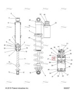 Стопорное кольцо CLICKER Polaris 800 AXYS Pro RMK LE 155 (2017) (1800359)