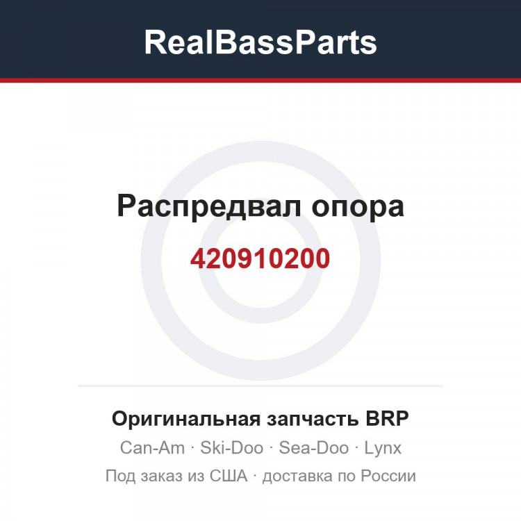420910200 Распредвал опора