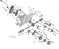 Сальник 32 X60 X7 Included дюйм двигатель комплект прокладок Can-Am Outlander 4x4 XT 1000R (2025) (420830753)
