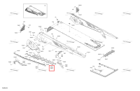 Правый задний Perforated подножка Ski-Doo Summit 850 E-TEC Turbo R X (2024) (518332466)